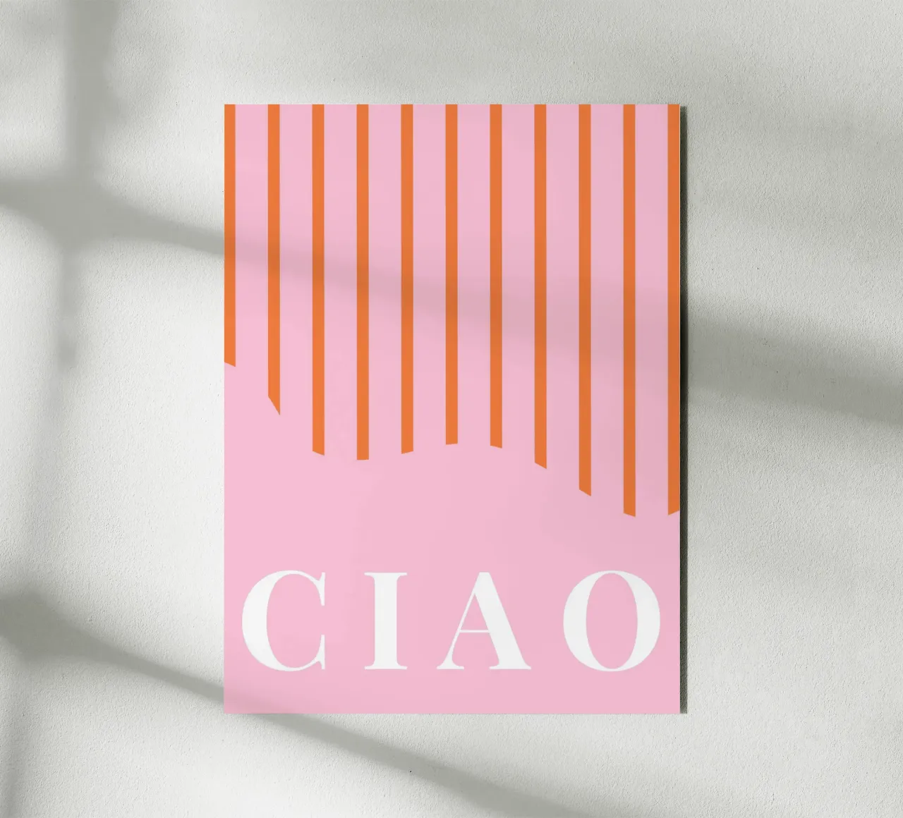 Ciao Print alluminio dibond da Bella Studio