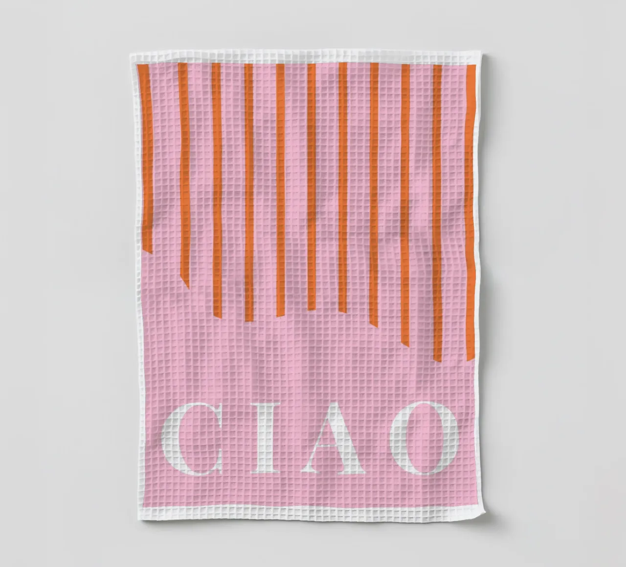 Ciao Print tea towel by Bella Studio