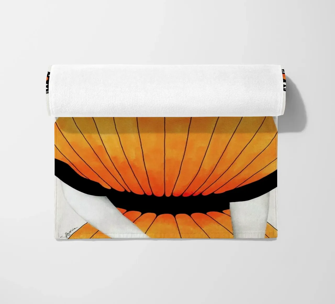 Anais beach towel by Sofia Bonati