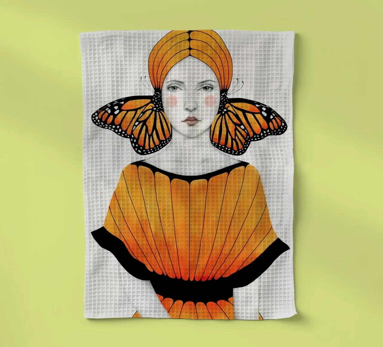Anais tea towel by Sofia Bonati
