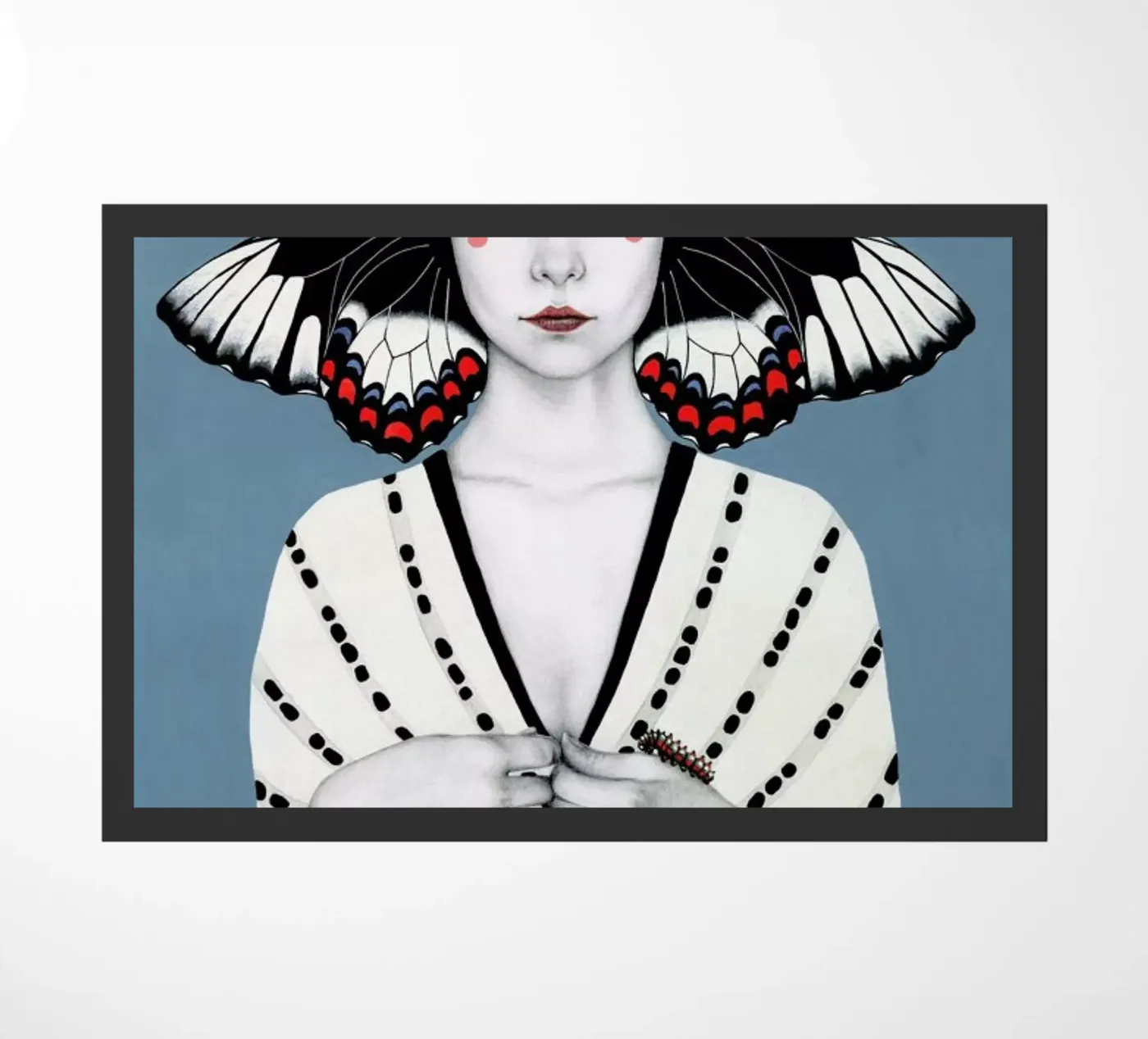 Mila doormat by Sofia Bonati