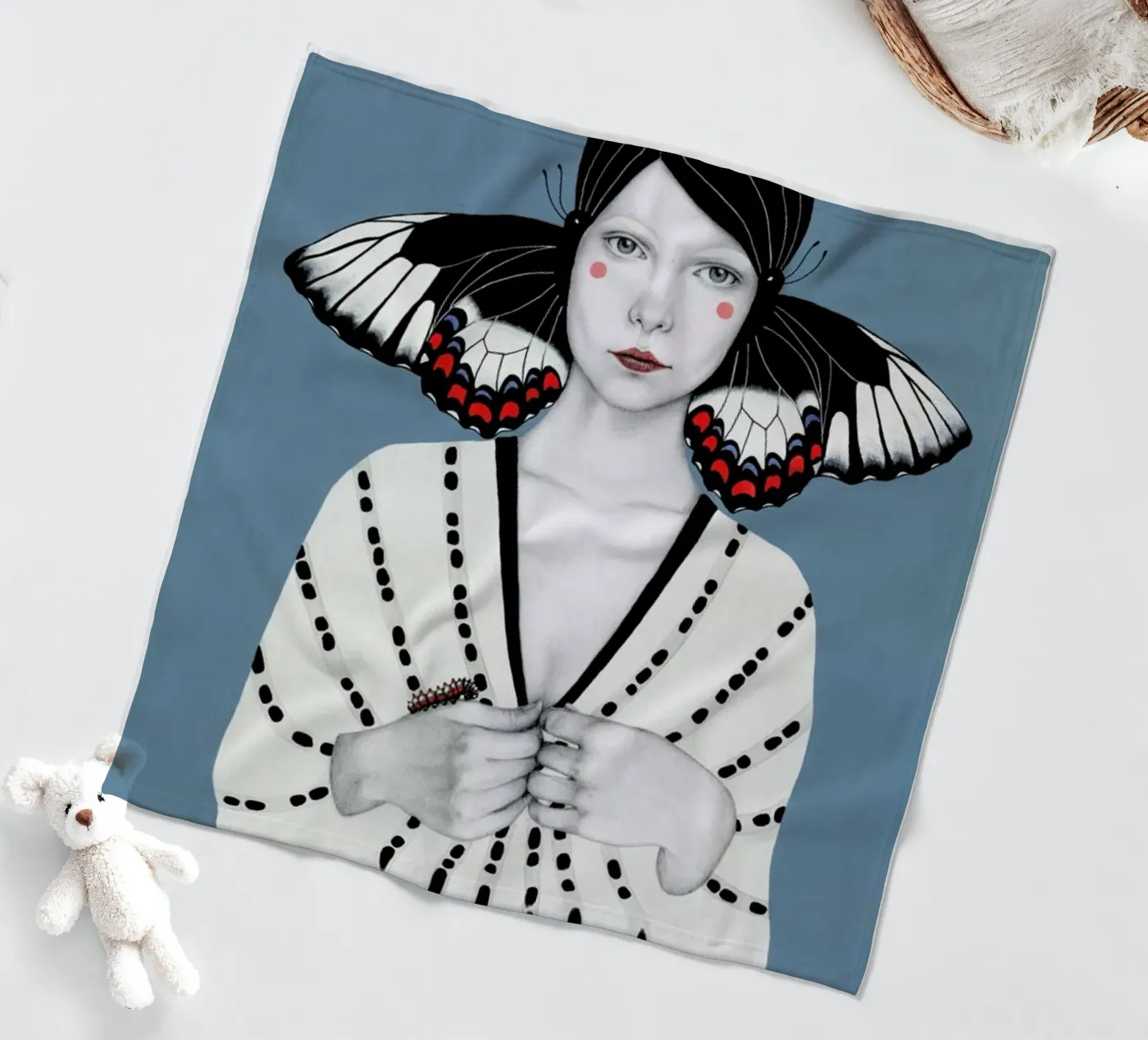 Mila Fleecedecke von Sofia Bonati