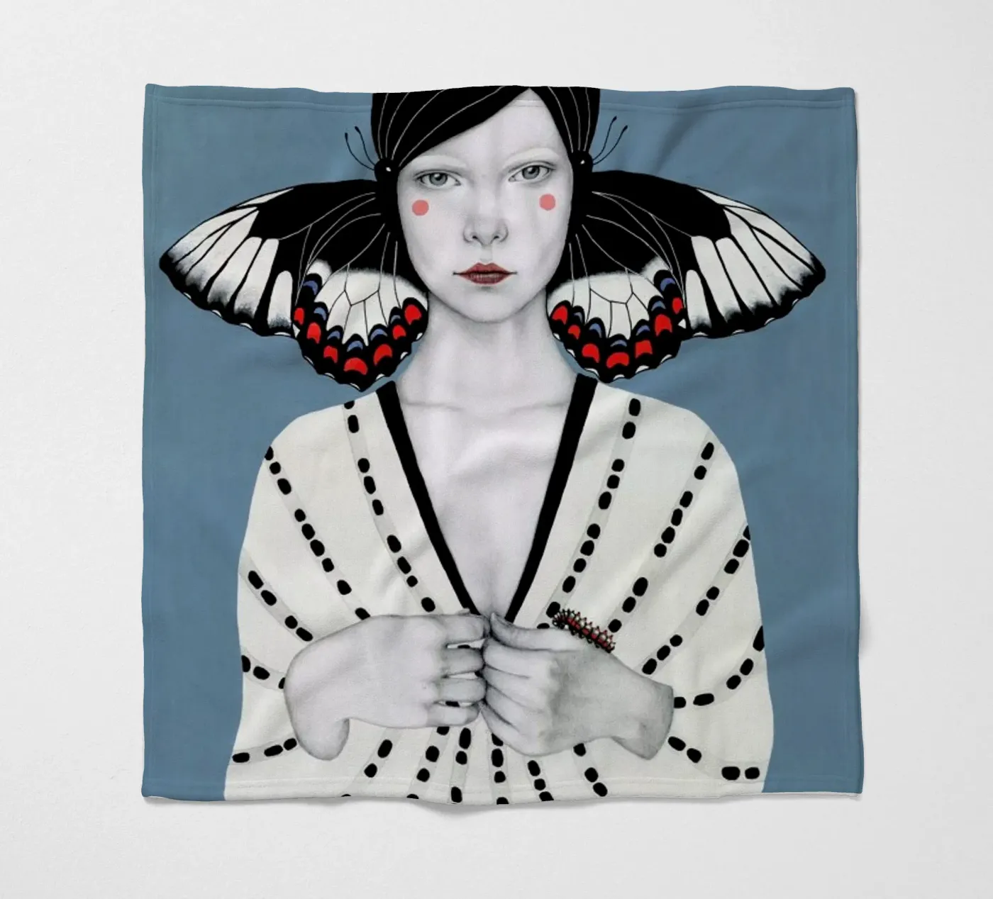 Mila Fleecedecke von Sofia Bonati