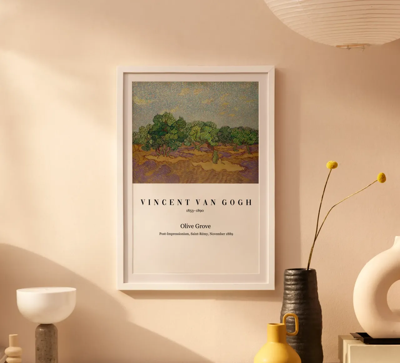 Vincent van Gogh - Olivenbäume poster da Carinaprint