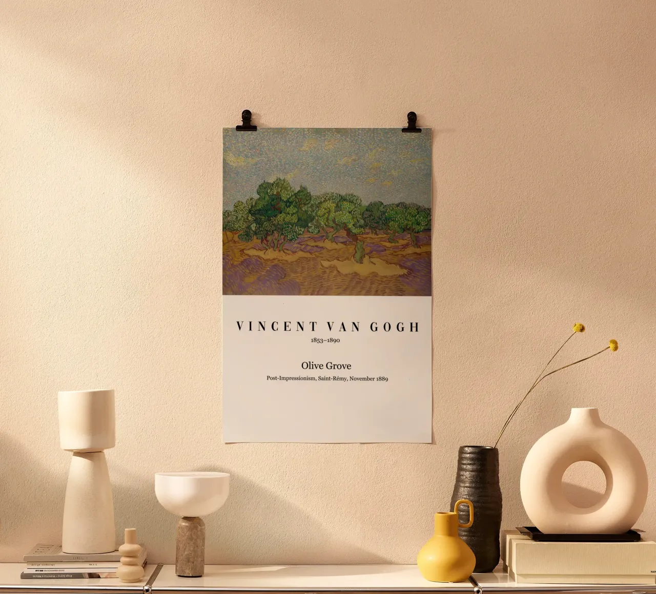 Vincent van Gogh - Olivenbäume poster da Carinaprint