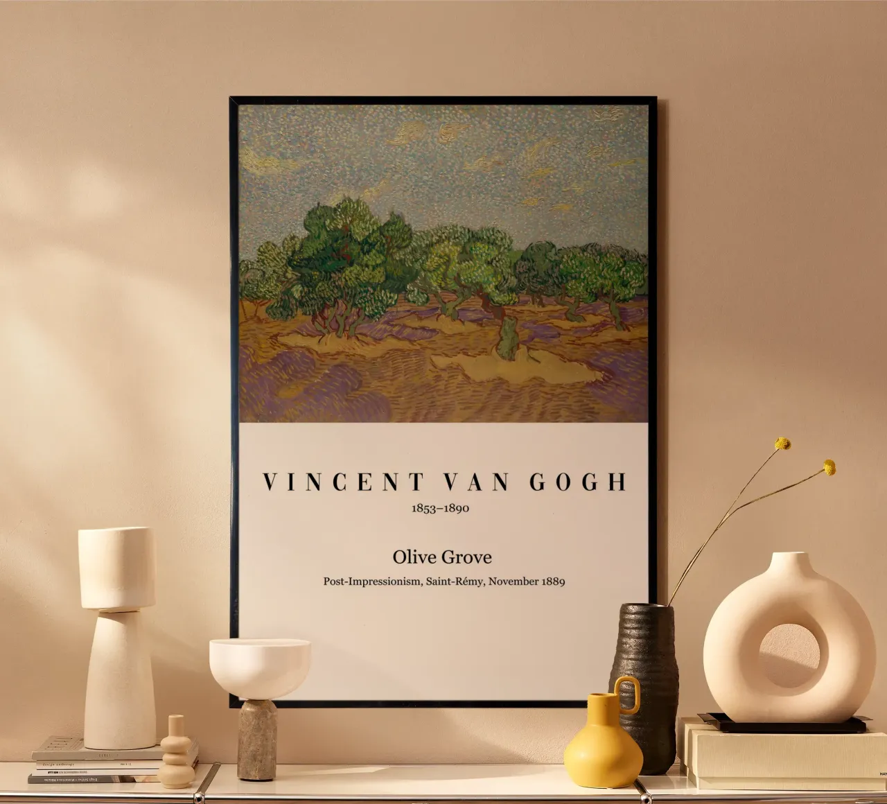 Vincent van Gogh - Olivenbäume poster da Carinaprint