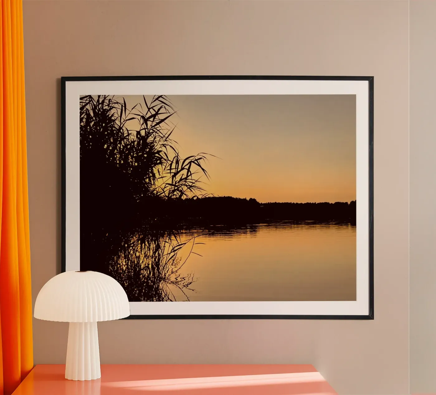 Bernsteinsee Poster von JUNIQERIN photography by Dorothea Baur
