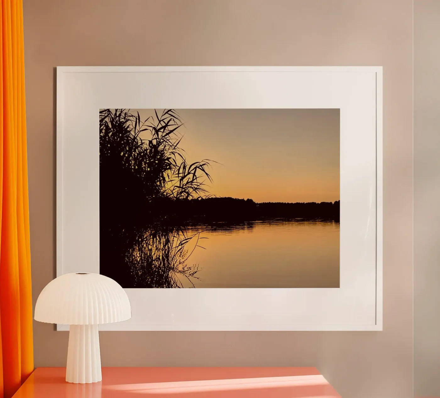 Bernsteinsee Poster von JUNIQERIN photography by Dorothea Baur