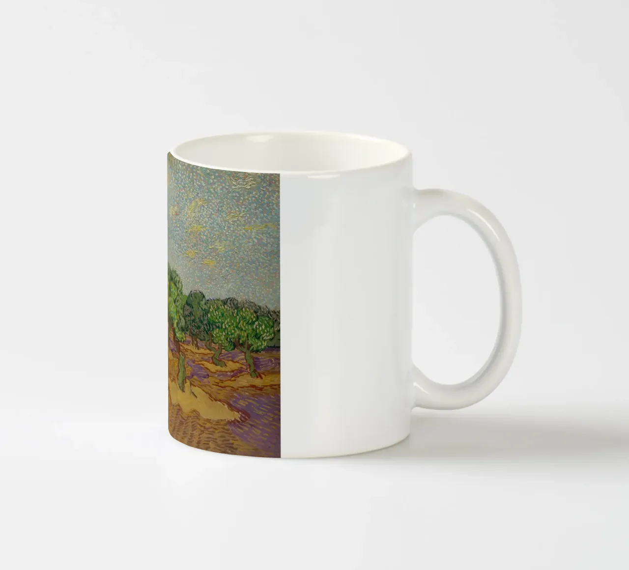 Vincent van Gogh Olivenbäume tazza in ceramica da Carinaprint