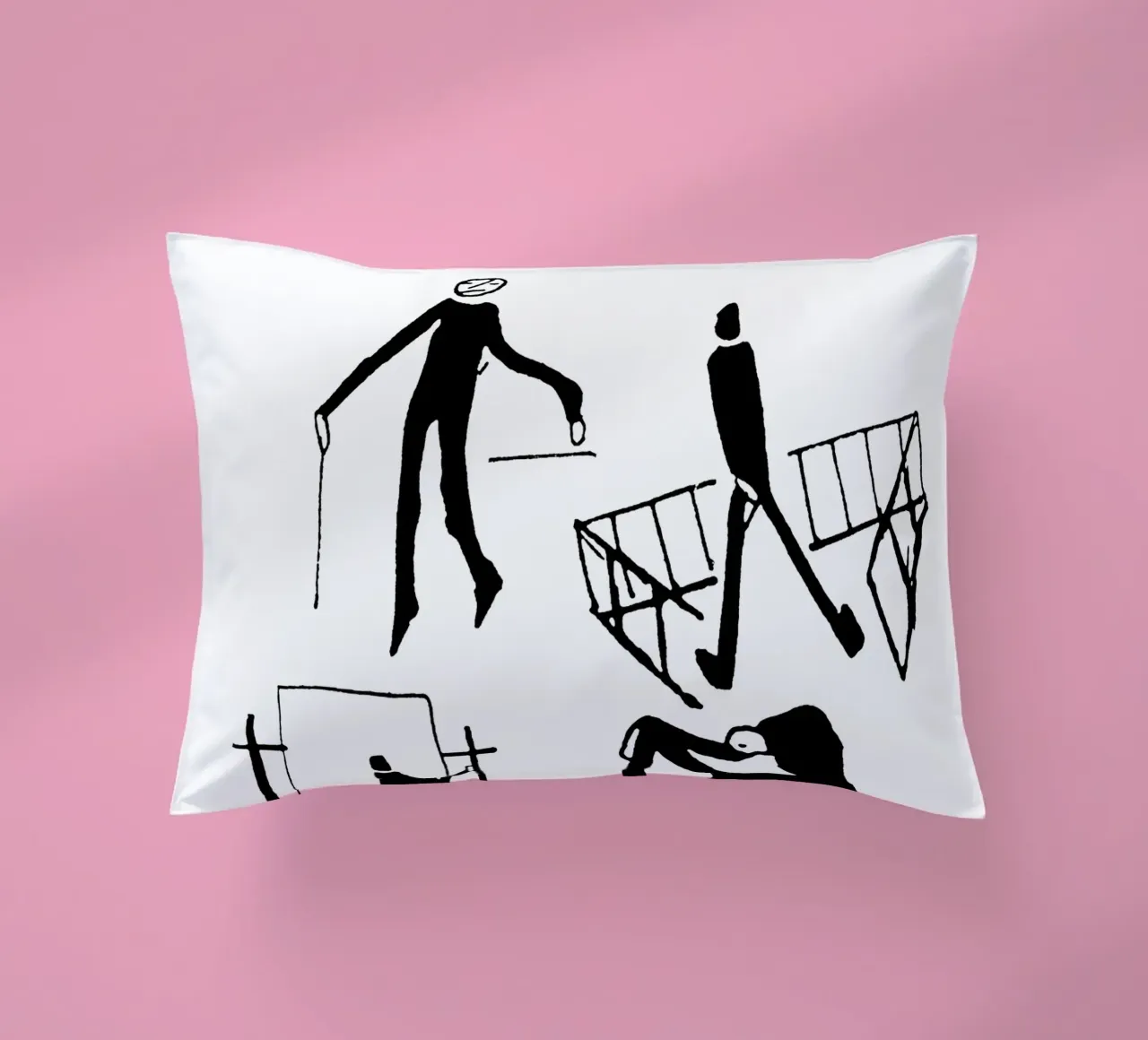 Disegni di Franz Kafka cuscino da MissLiterarty