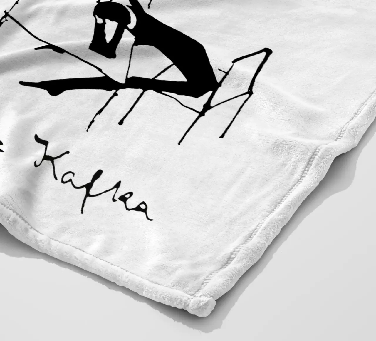 Disegni di Franz Kafka coperta in pile da MissLiterarty