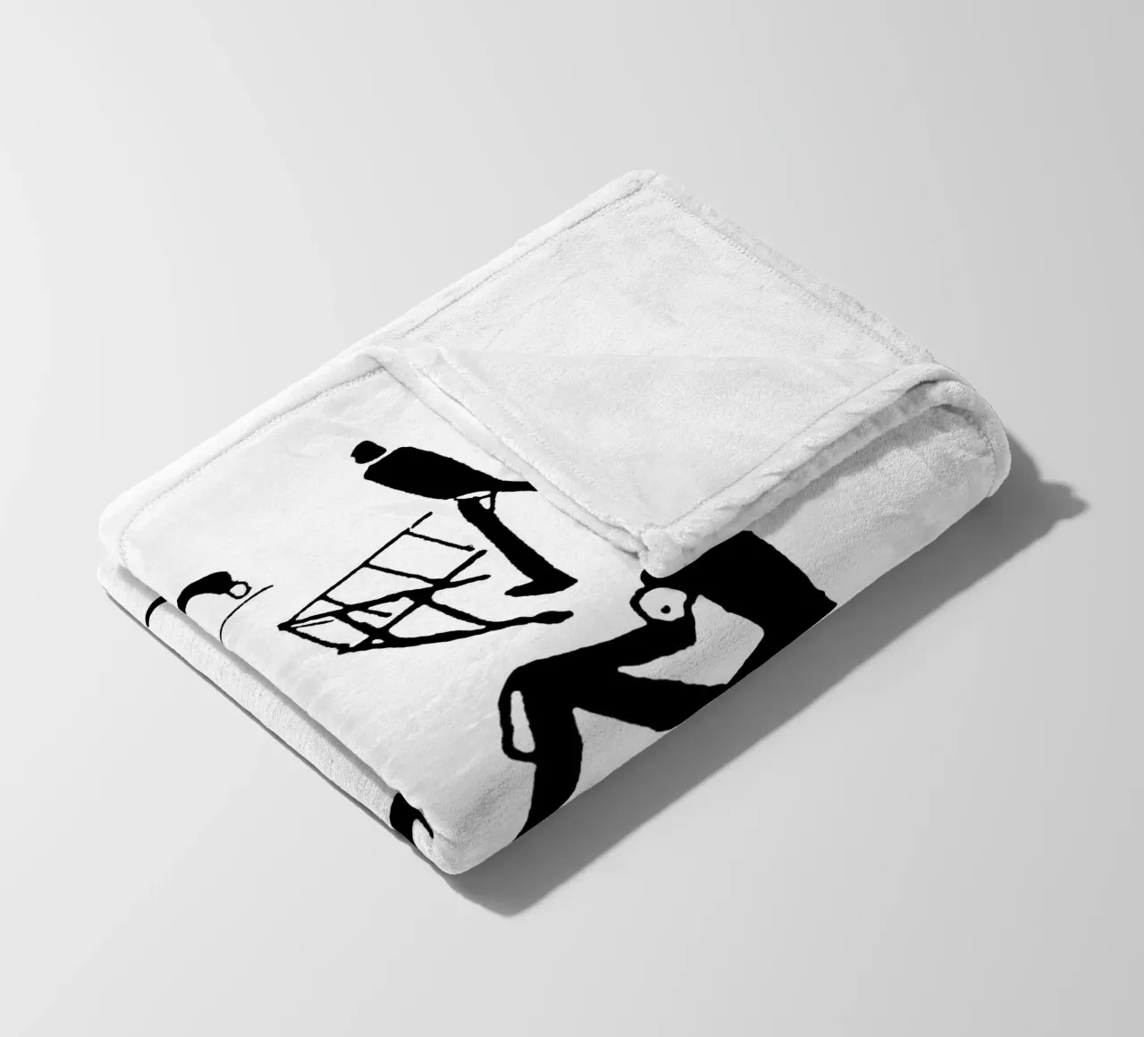 Disegni di Franz Kafka coperta in pile da MissLiterarty