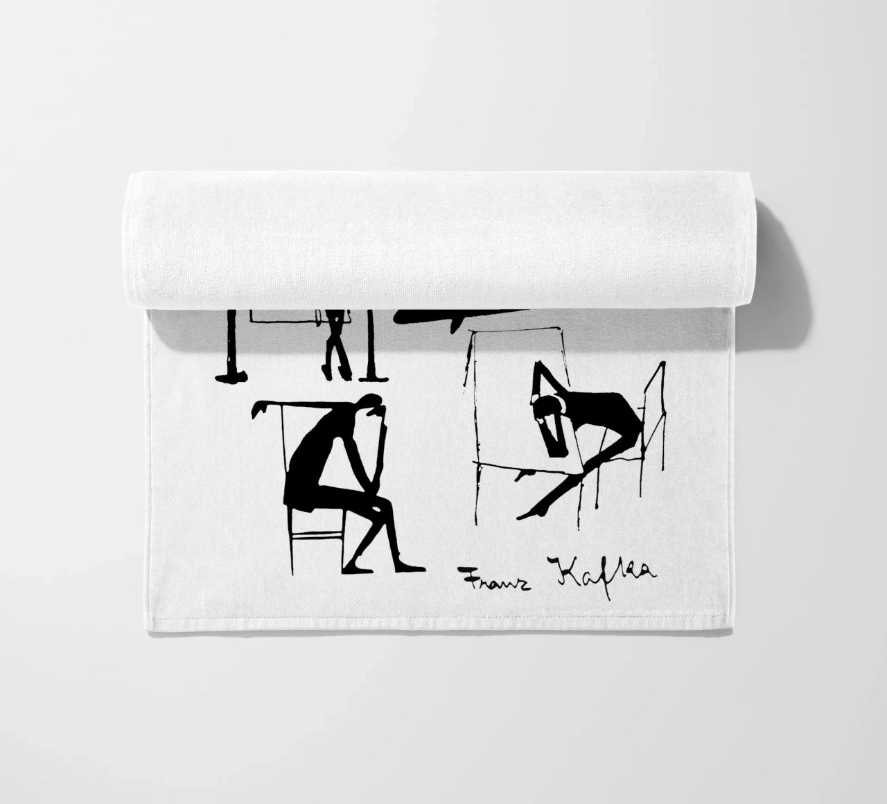 Disegni di Franz Kafka telo mare da MissLiterarty