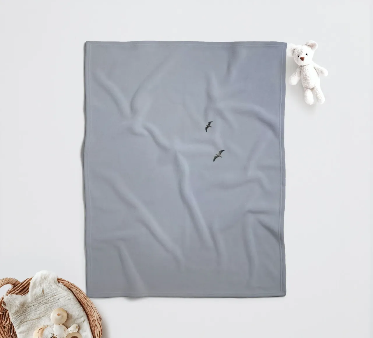 Seagulls coperta in pile da The Wild Creative Studio