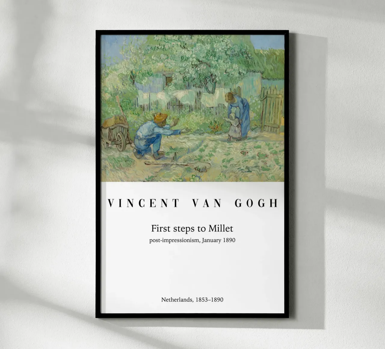 Vincent van Gogh - erste Schritte poster da Carinaprint