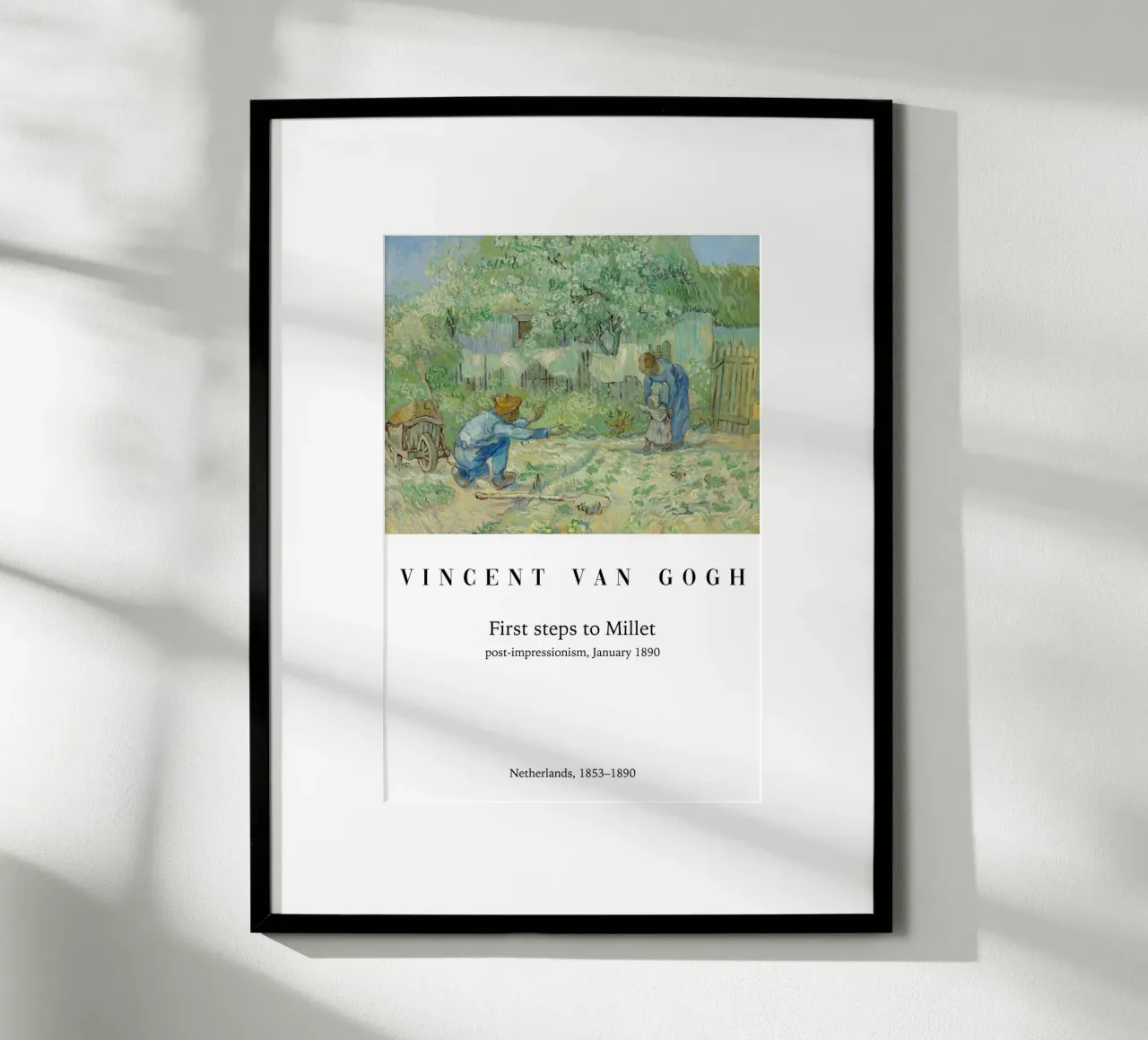 Vincent van Gogh - erste Schritte poster da Carinaprint