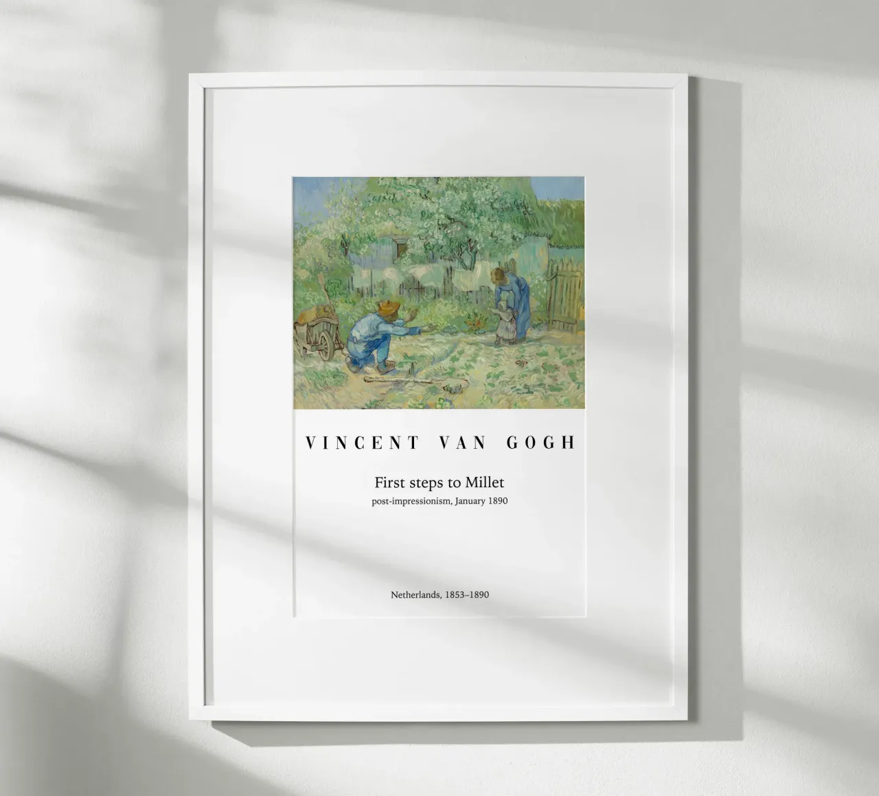 Vincent van Gogh - erste Schritte poster da Carinaprint