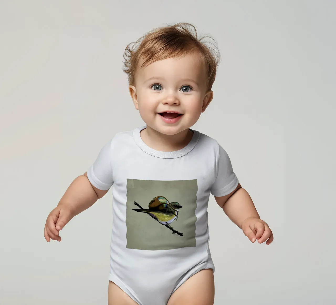 Save The Planet I body neonato maniche corte da Robert Richter