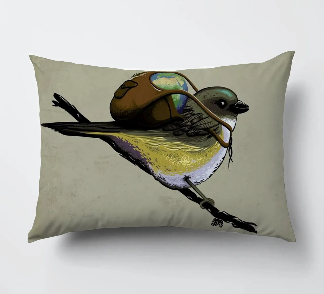 Save The Planet I cuscino da Robert Richter