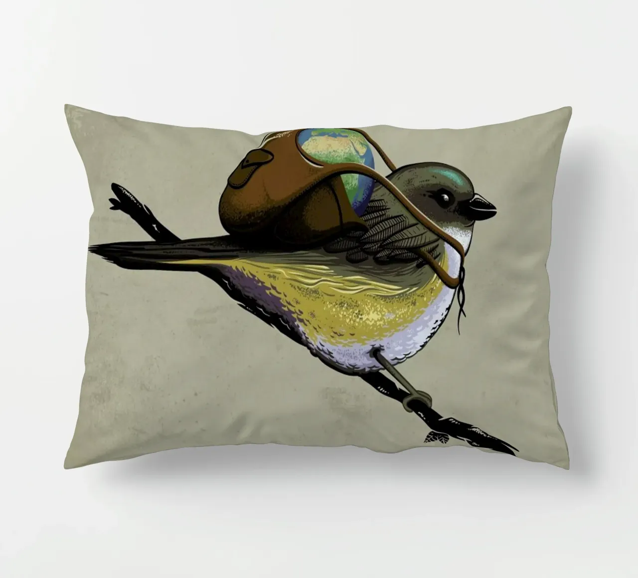 Save The Planet I cuscino da Robert Richter