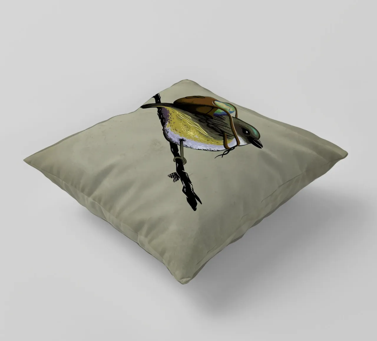 Save The Planet I cuscino da Robert Richter