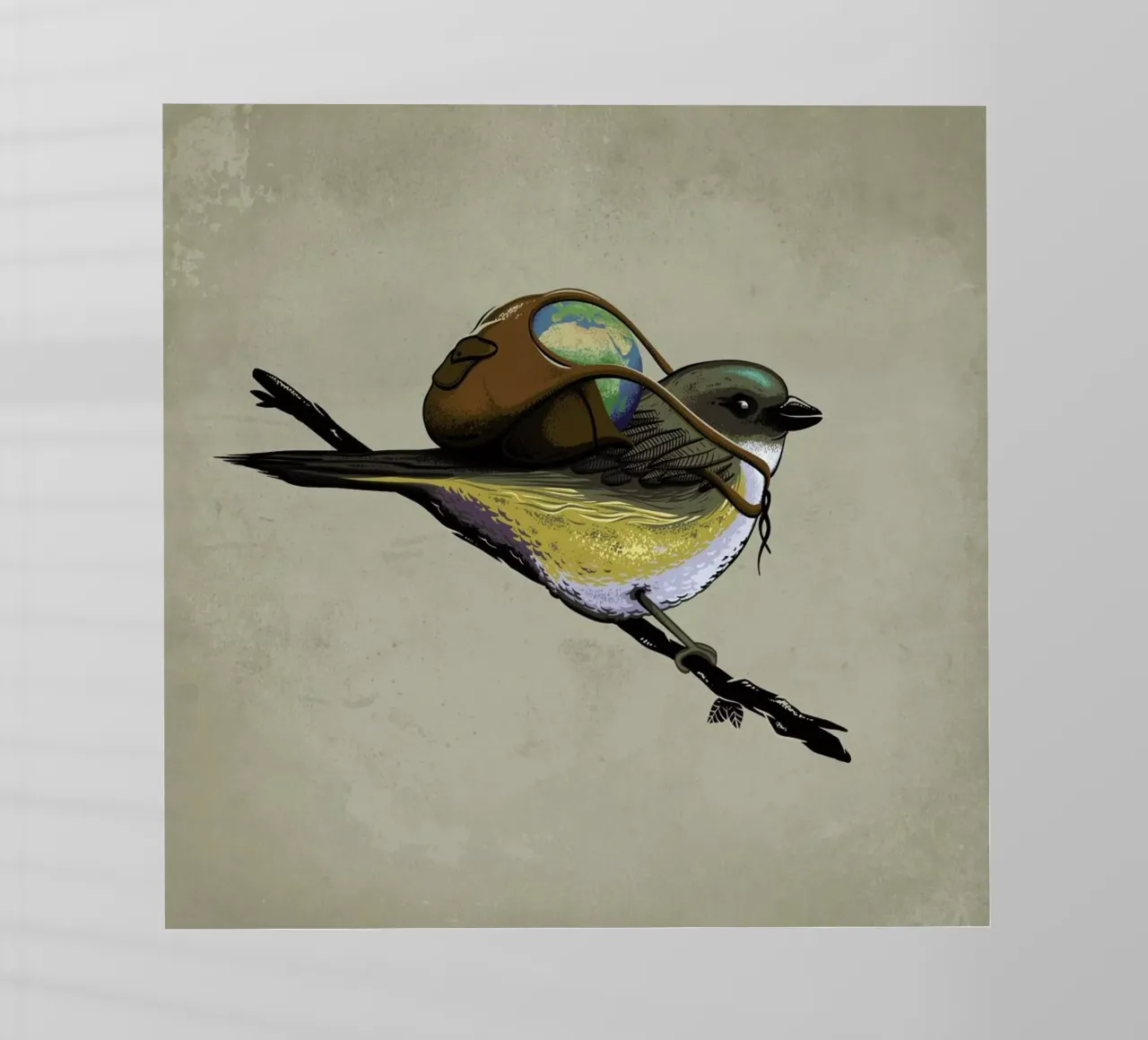 Save The Planet I pellicola backlit da Robert Richter