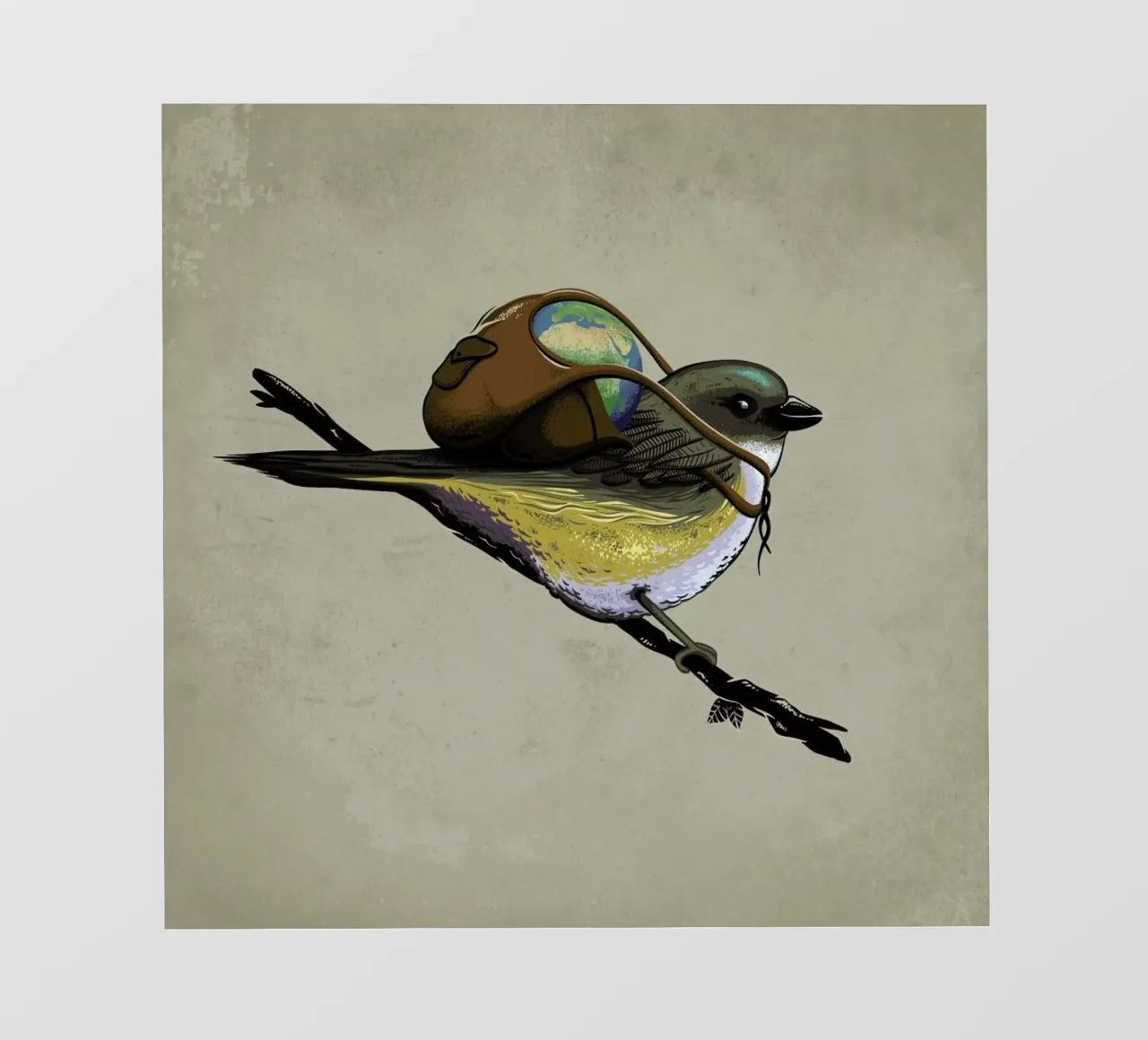 Save The Planet I pellicola backlit da Robert Richter