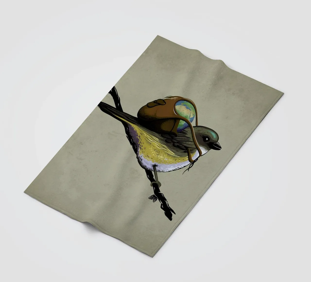 Save The Planet I coperta in pile da Robert Richter