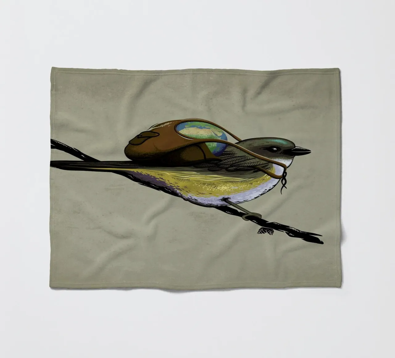 Save The Planet I coperta in pile da Robert Richter