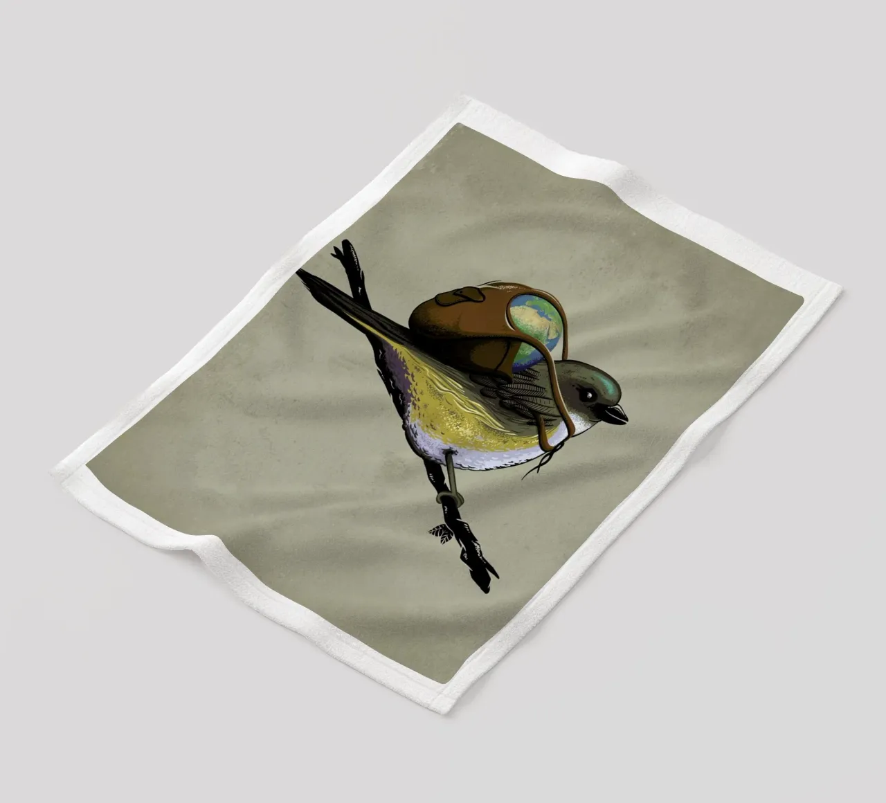 Save The Planet I coperta in pile da Robert Richter