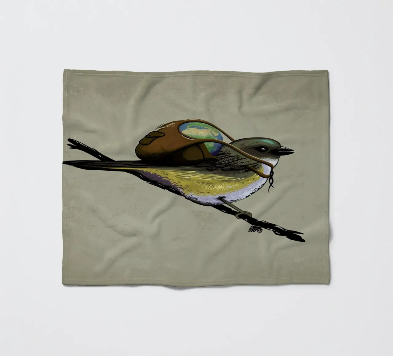 Save The Planet I coperta in pile da Robert Richter