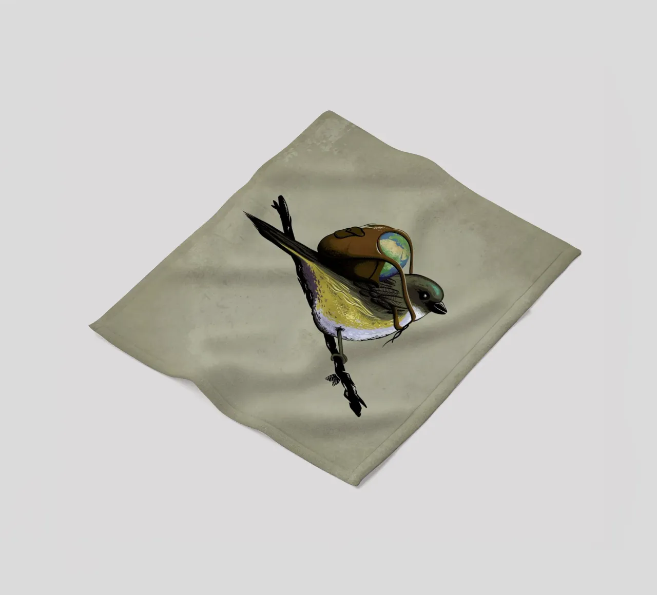 Save The Planet I coperta in pile da Robert Richter