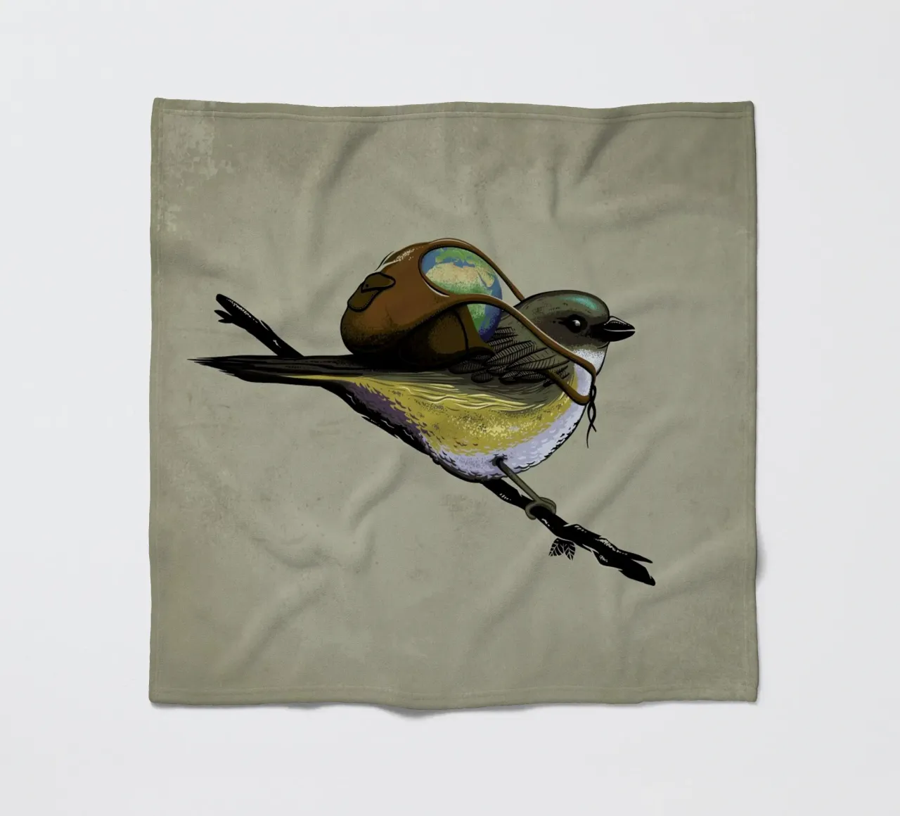 Save The Planet I coperta in pile da Robert Richter