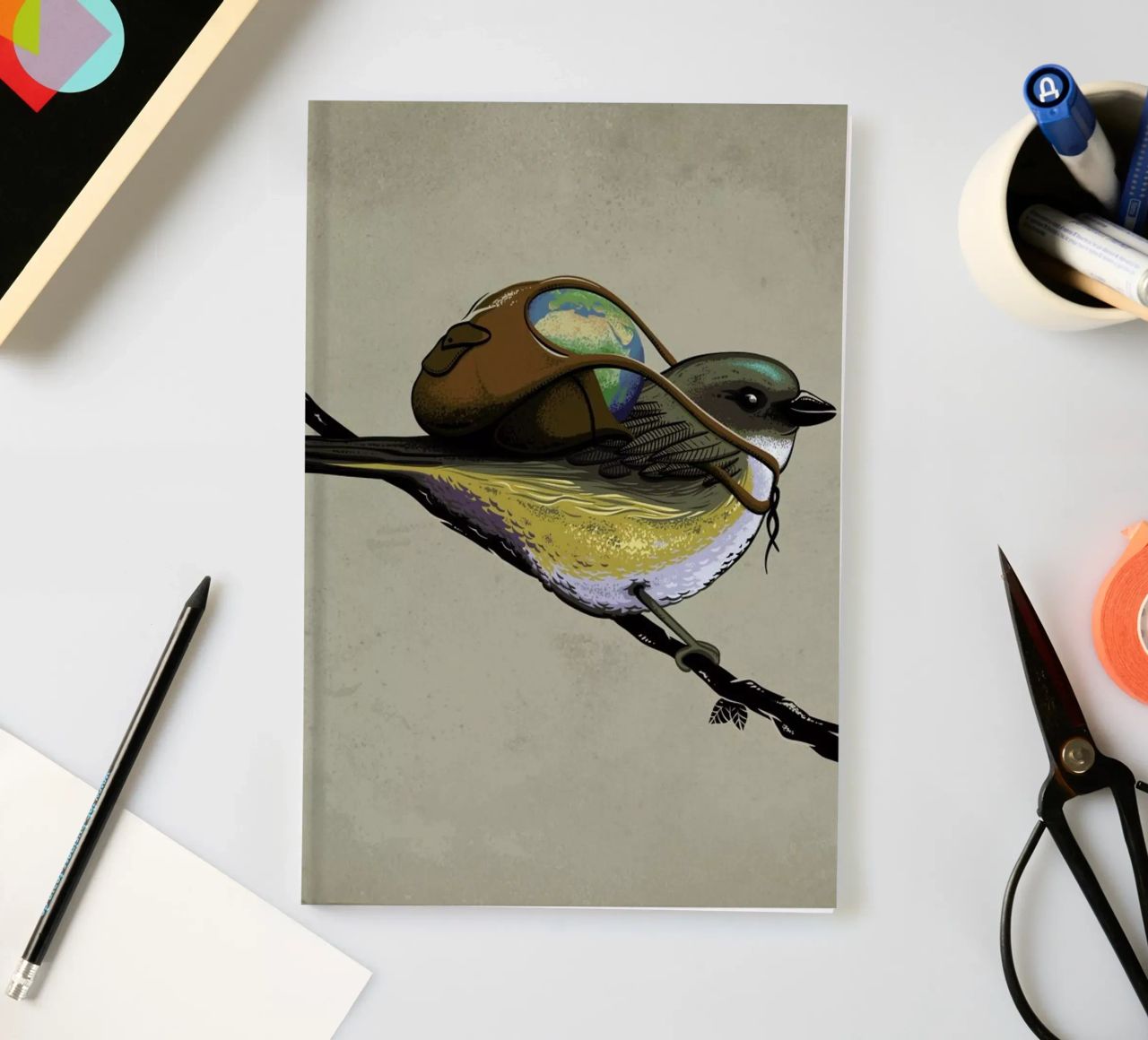 Save The Planet I notebook by Robert Richter