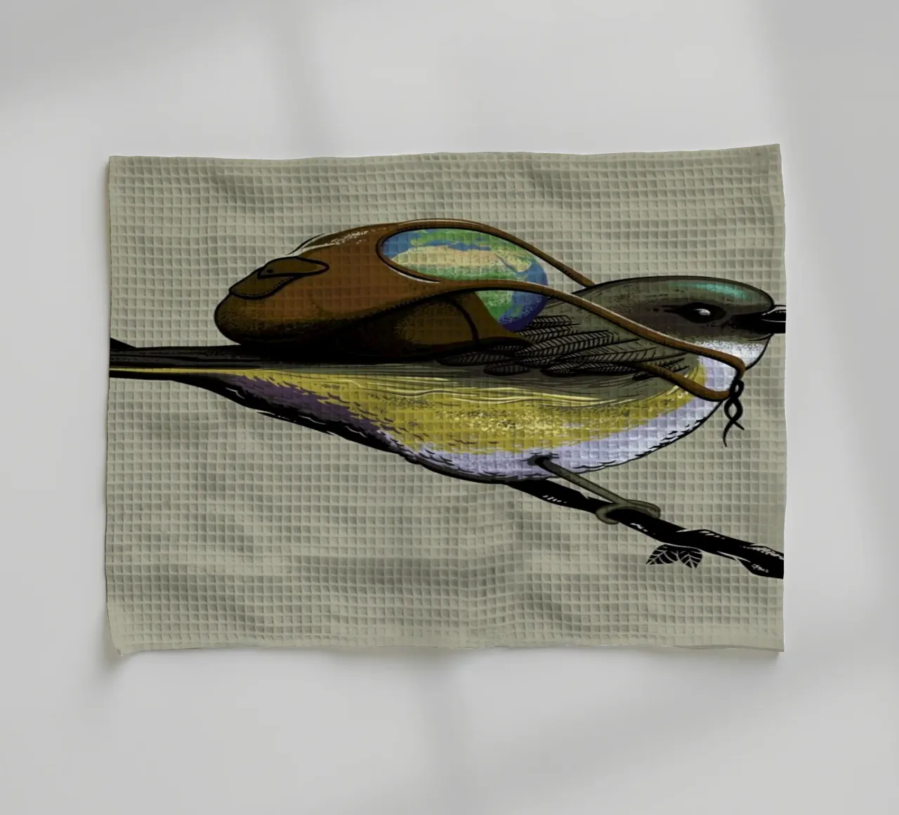 Save The Planet I canovaccio da cucina da Robert Richter