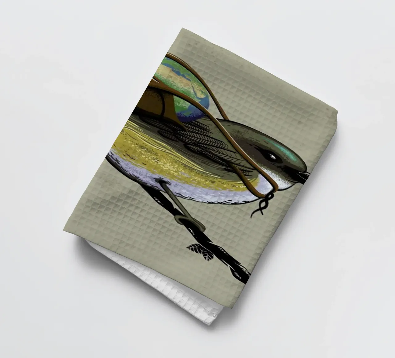 Save The Planet I canovaccio da cucina da Robert Richter