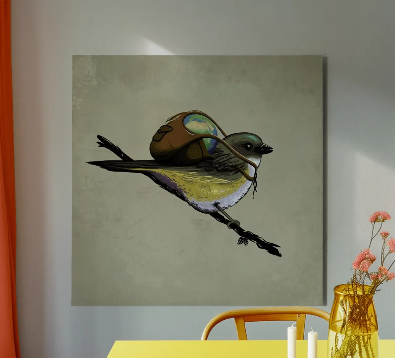 Save The Planet I alluminio dibond da Robert Richter