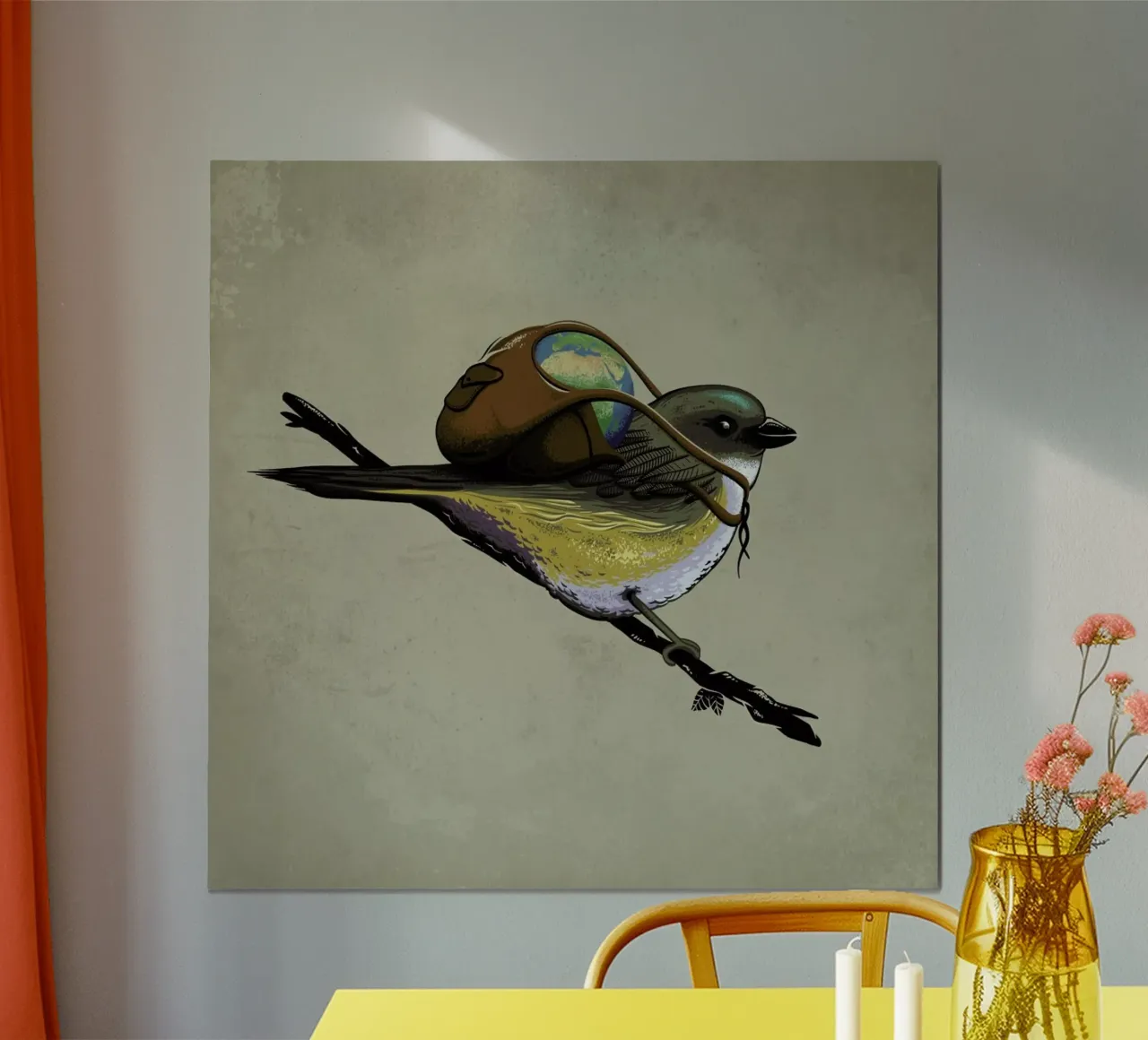 Save The Planet I carta hahnemühle da Robert Richter