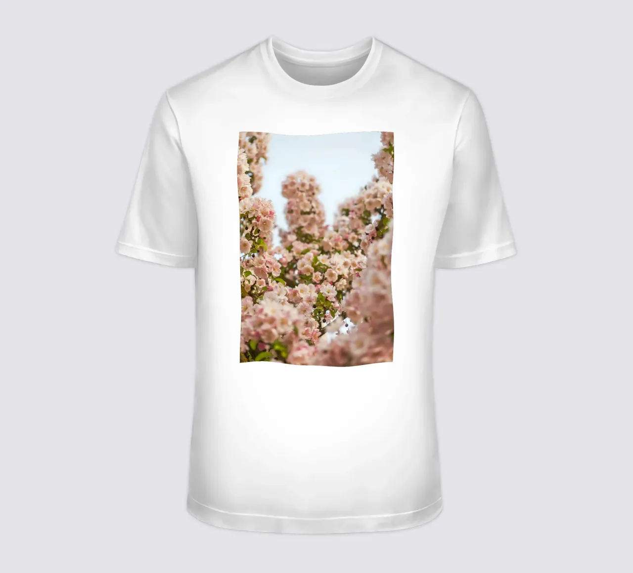 Incantevole fiore rosa t-shirt da Curious Collections by Marielle Leenders
