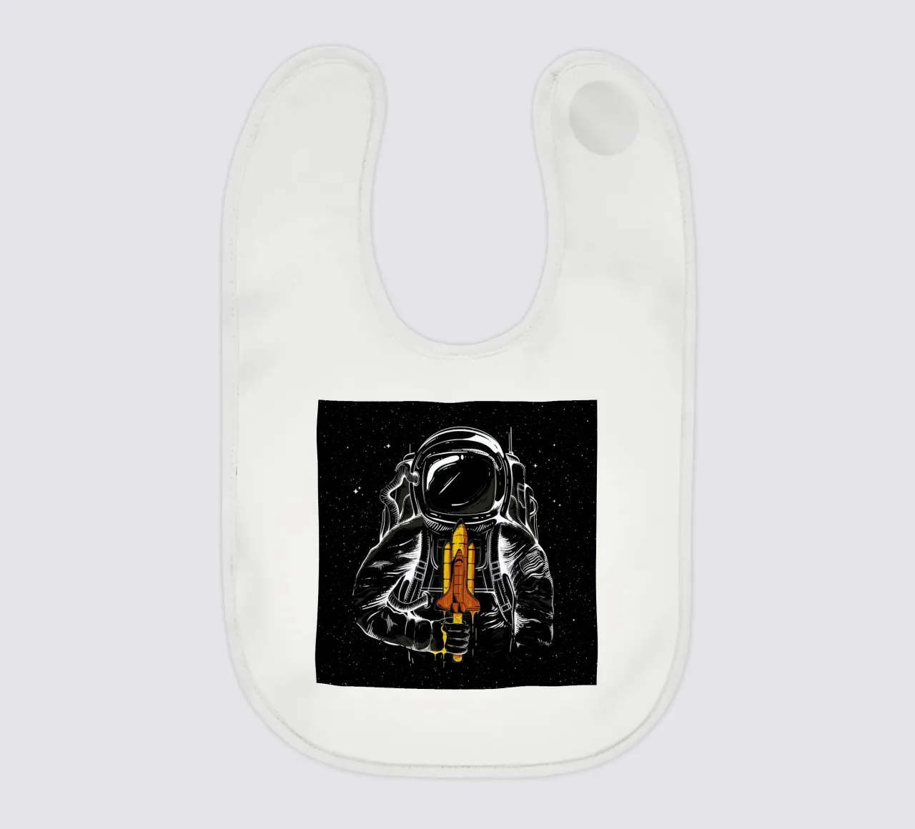 Space Popsicles Babylätzchen von Robert Richter