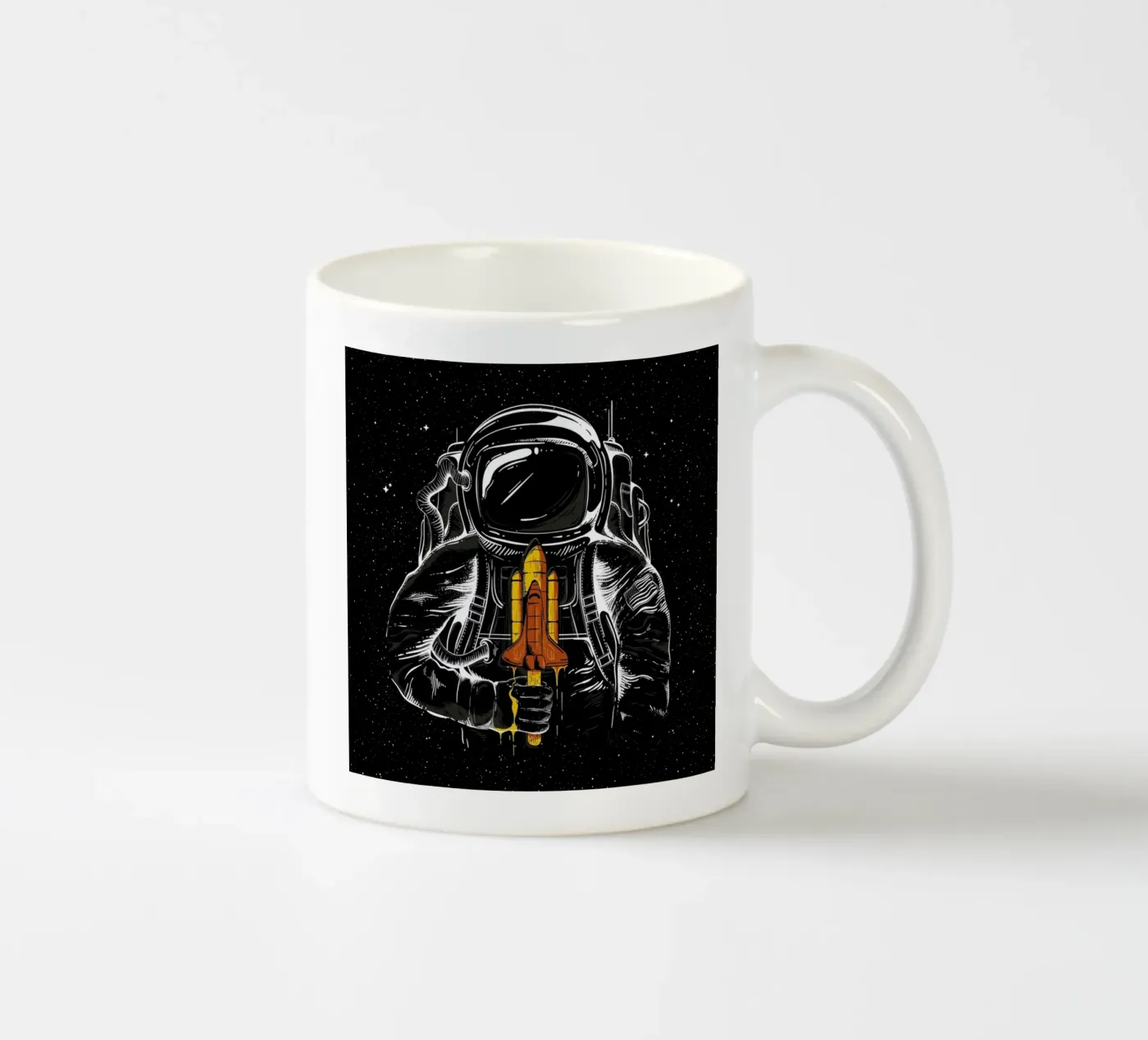 Space Popsicles ceramic mug by Robert Richter