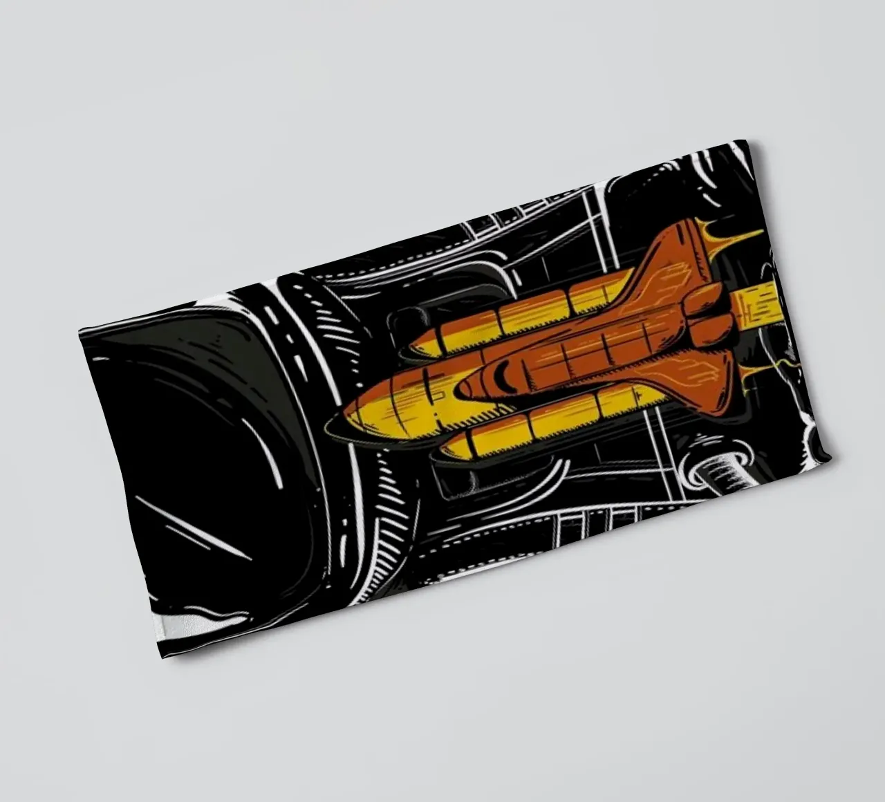 Space Popsicles towel by Robert Richter