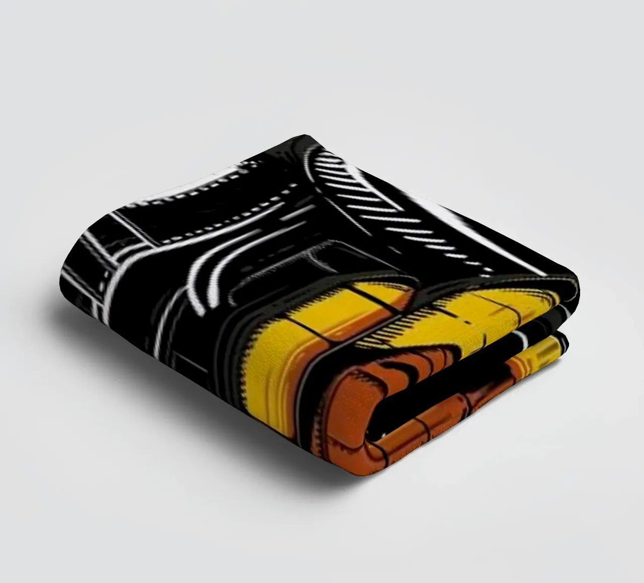 Space Popsicles towel by Robert Richter