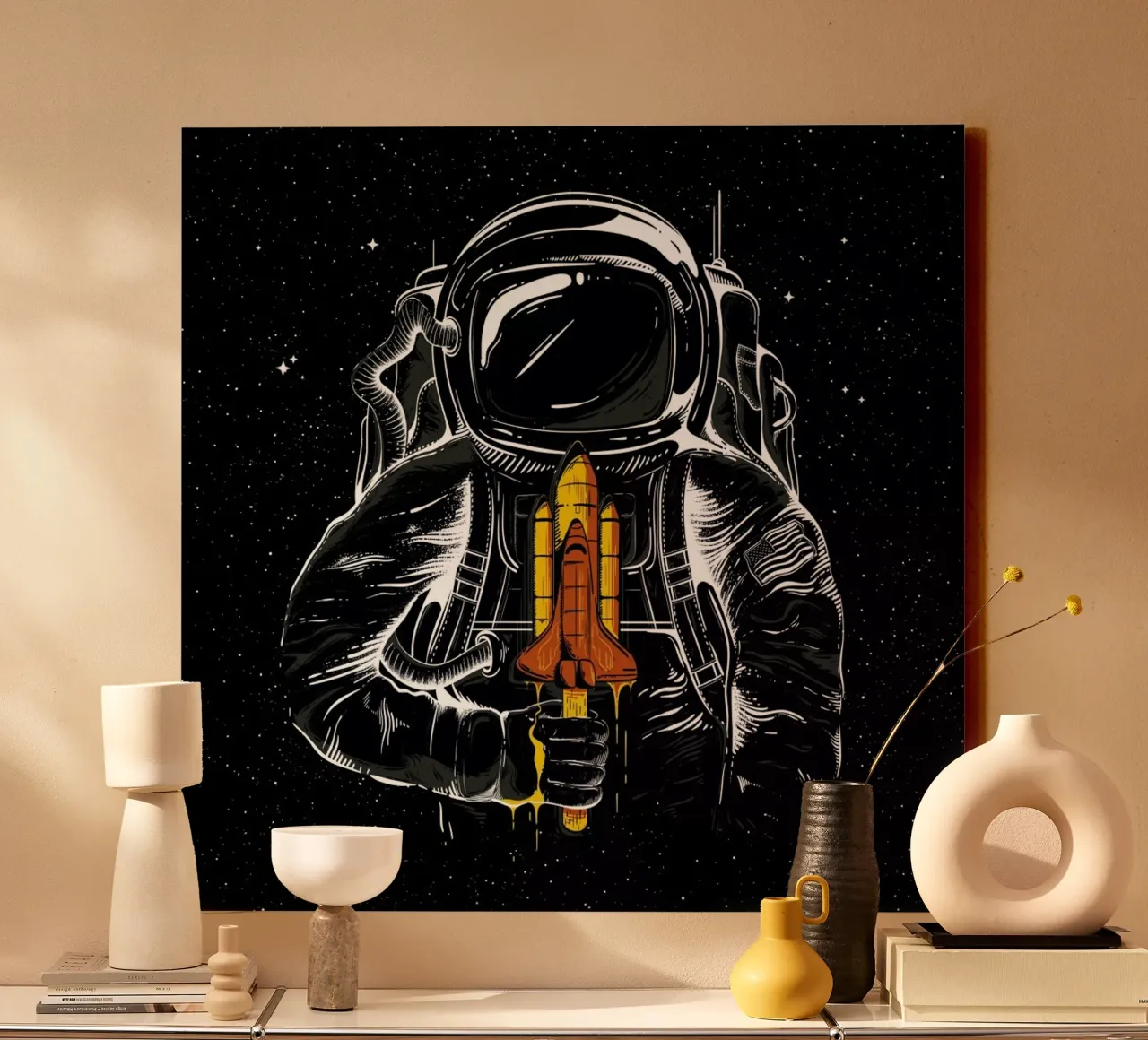 Space Popsicles tela da Robert Richter