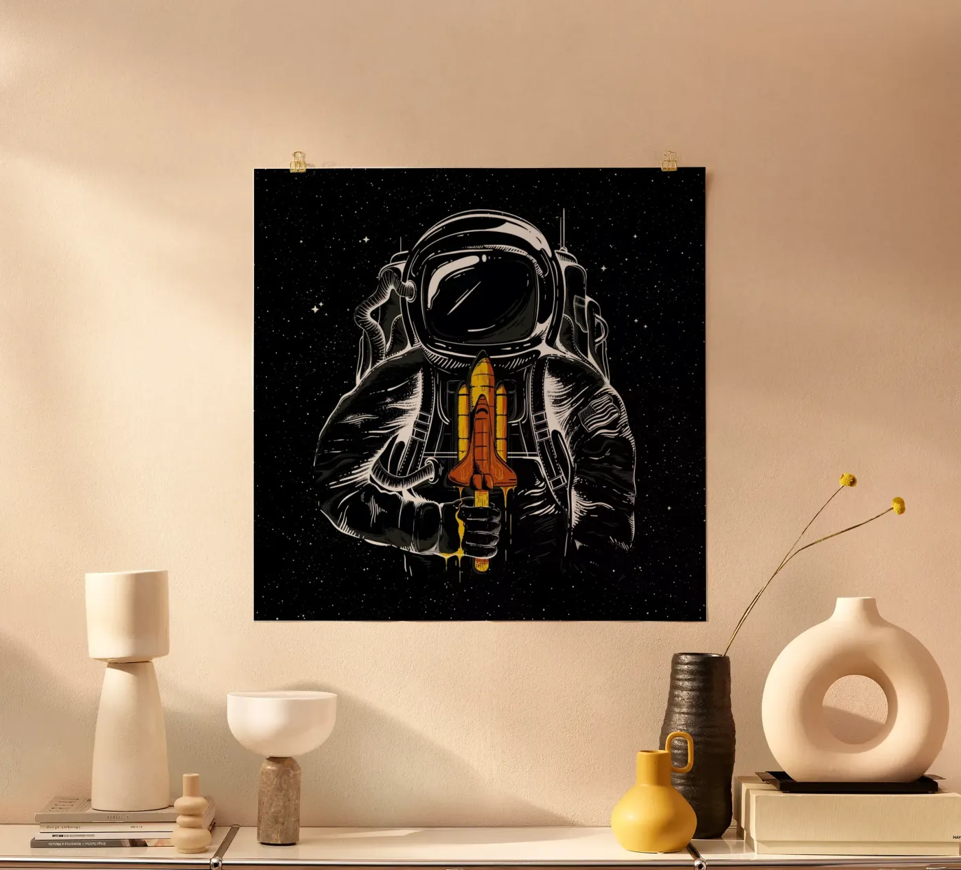 Space Popsicles Poster von Robert Richter