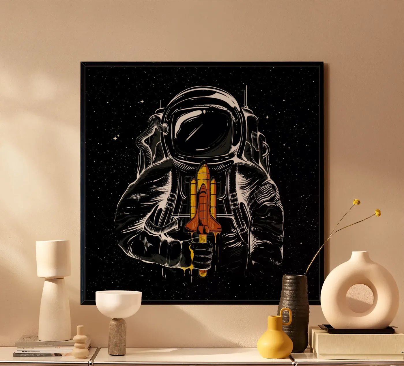 Space Popsicles poster da Robert Richter