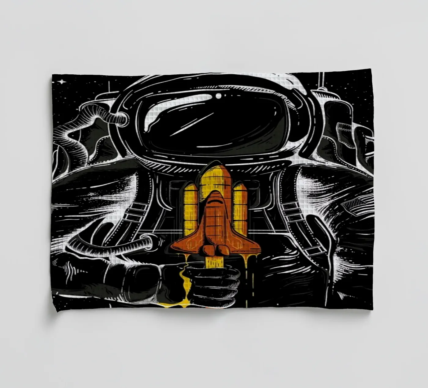 Space Popsicles torchon de Robert Richter