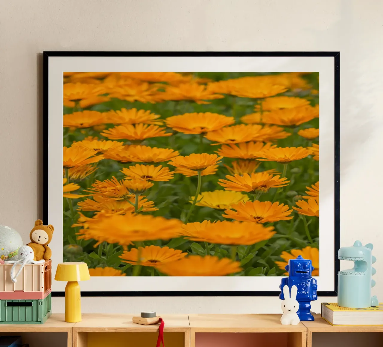 Fiori di calendula carta hahnemühle da Curious Collections by Marielle Leenders