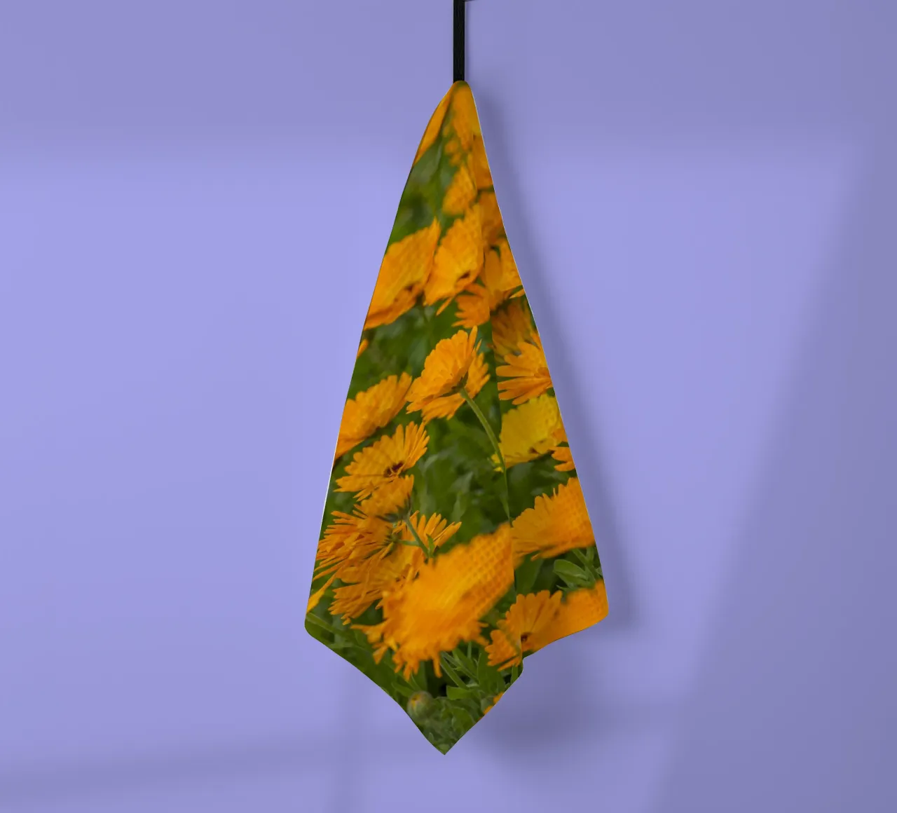 Fiori di calendula canovaccio da cucina da Curious Collections by Marielle Leenders