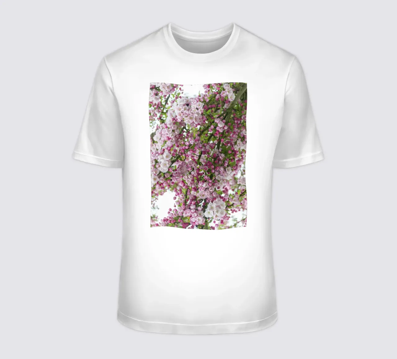 Pink Blossom Branches t-shirt by Curious Collections by Marielle Leenders